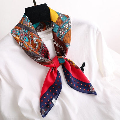 Ladies vintage silk scarf