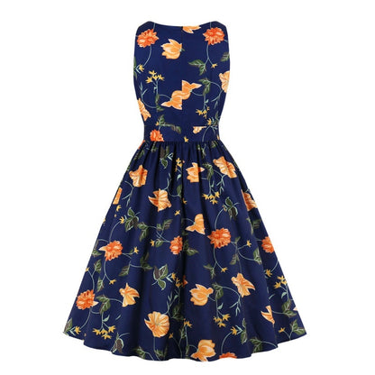 Vintage print dress