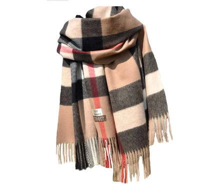 Women's winter scarf, warm and stylish for cold weather.