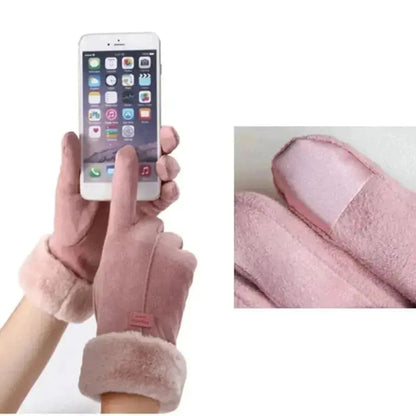 Women's fashion gloves for winter, stylish and warm cold weather accessory.