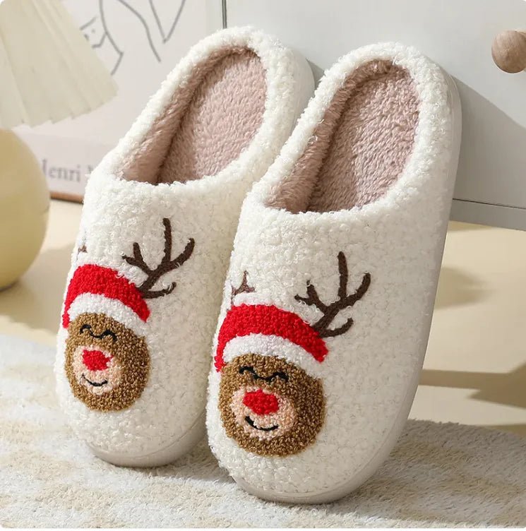 Adorable cartoon winter cotton slippers for cozy and fun comfort.