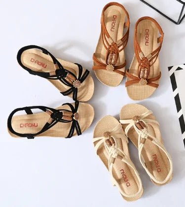 Bohemia Flat Casual Sandals - Mareslie Apparel