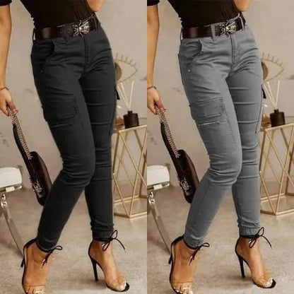 Cargo Jeans for Women - Mareslie Apparel