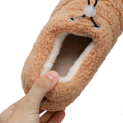 Cotton Shoes - Thickened Warm Non - Slip Cotton Slippers - Mareslie Apparel