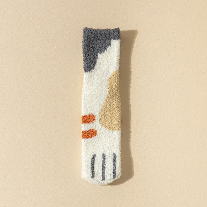 Fashion Personality Coral Fleece Socks Women - Mareslie Apparel