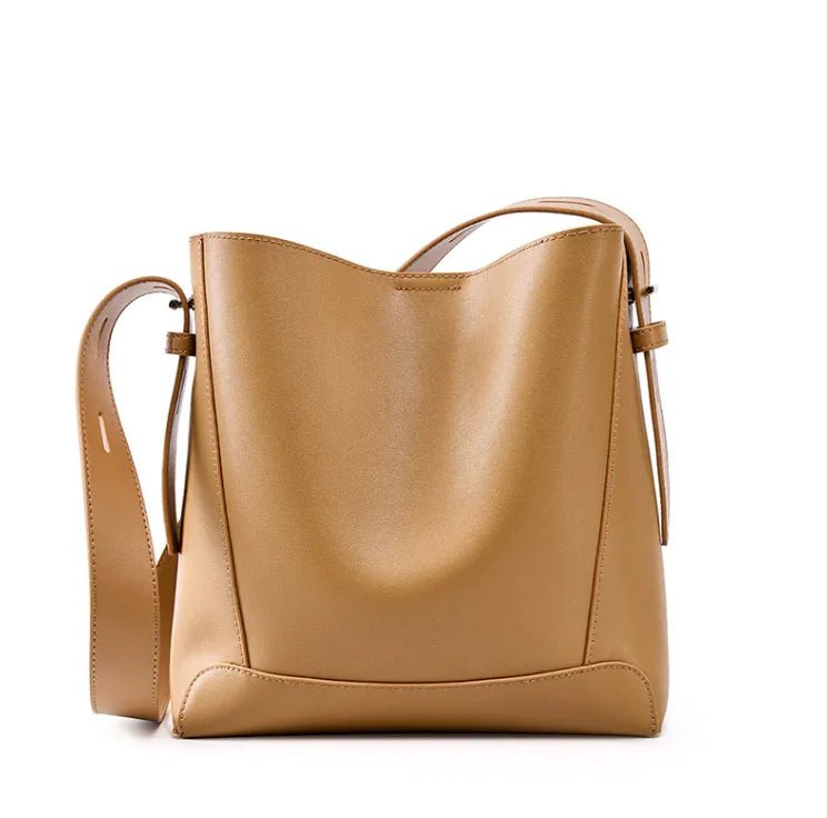 Leather Shoulder Bag - Mareslie Apparel