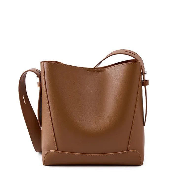 Leather Shoulder Bag - Mareslie Apparel