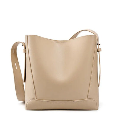 Leather Shoulder Bag - Mareslie Apparel