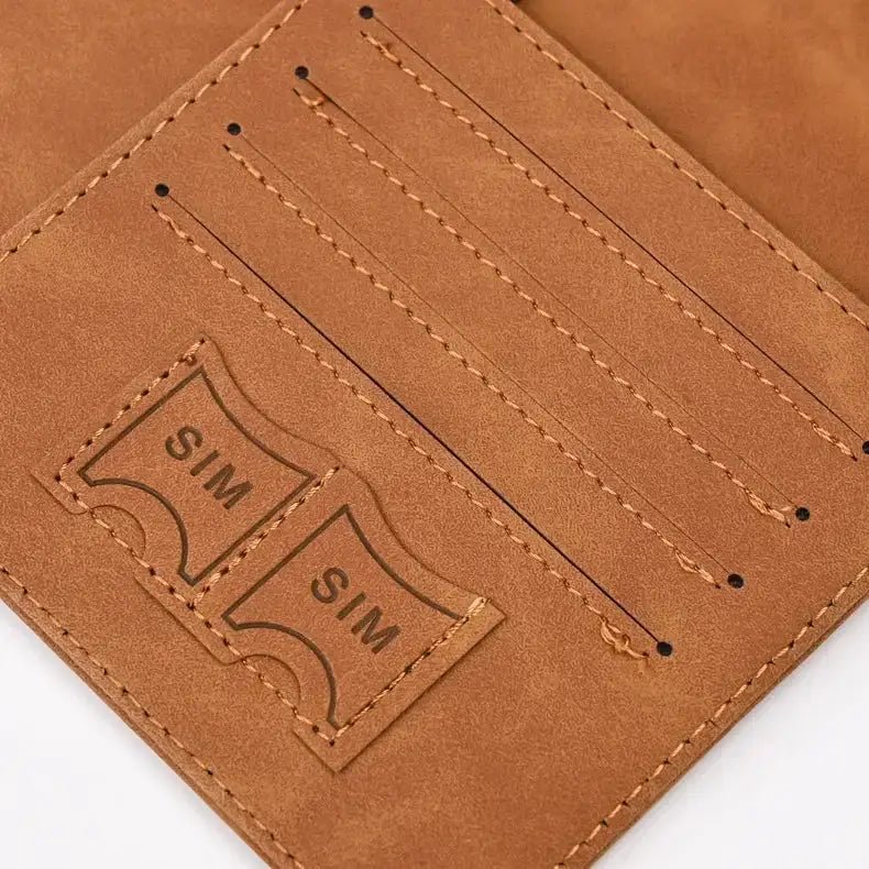 PU Leather Passport and Card Holder - Mareslie Apparel