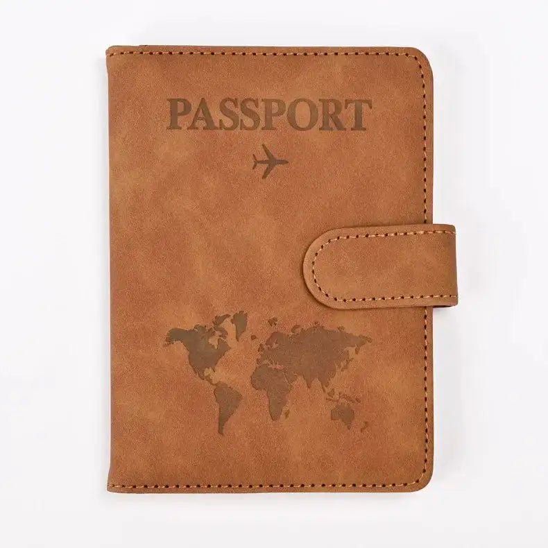 PU Leather Passport and Card Holder - Mareslie Apparel