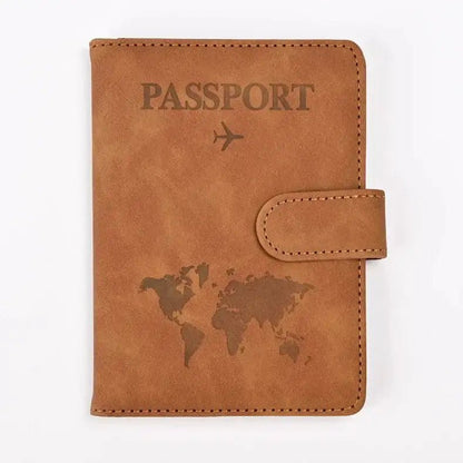 PU Leather Passport and Card Holder - Mareslie Apparel