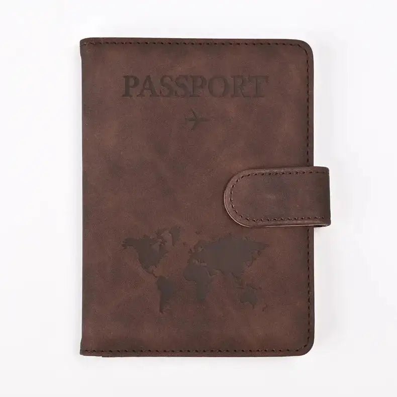 PU Leather Passport and Card Holder - Mareslie Apparel