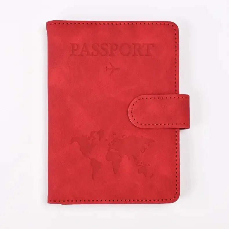 PU Leather Passport and Card Holder - Mareslie Apparel