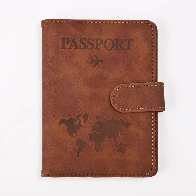 PU Leather Passport and Card Holder - Mareslie Apparel