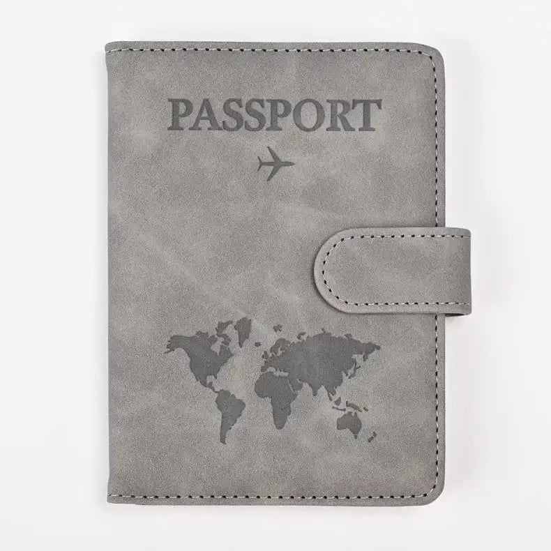 PU Leather Passport and Card Holder - Mareslie Apparel