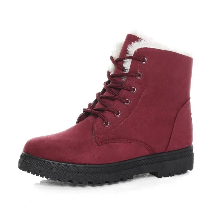 Women Winter Ankle Boots Winter Shoes - Mareslie Apparel