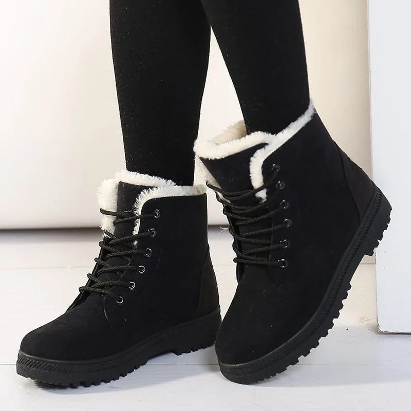 Women Winter Ankle Boots Winter Shoes - Mareslie Apparel