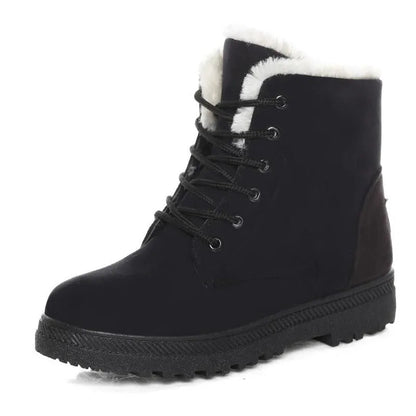 Women Winter Ankle Boots Winter Shoes - Mareslie Apparel