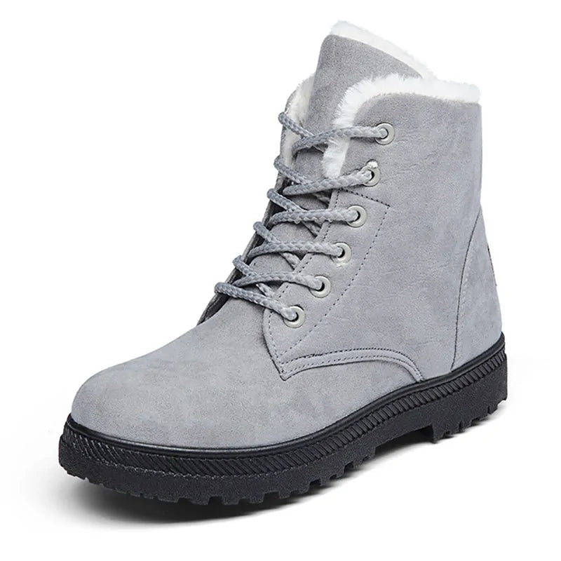 Women Winter Ankle Boots Winter Shoes - Mareslie Apparel