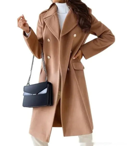 Woolen Coat For Women - Mareslie Apparel